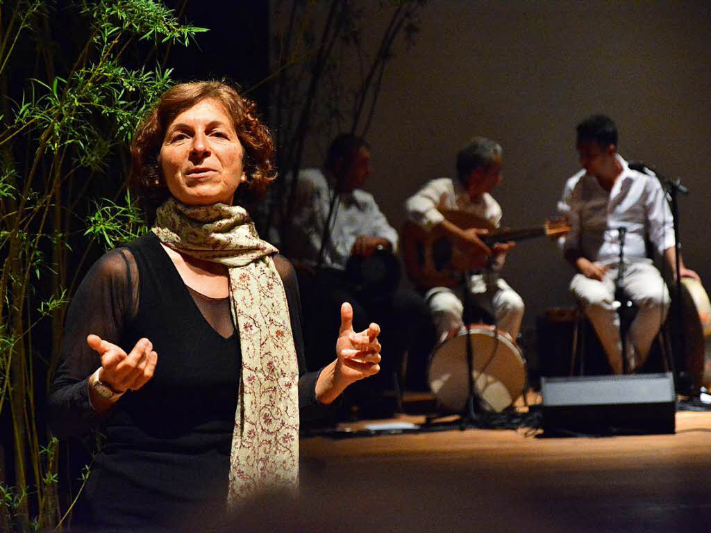 Pilar Buira Ferre im Werkraum Schöpflin in Lörrach-Brombach Pilar Buira Ferre im Werkraum Schöpflin in Lörrach-Brombach