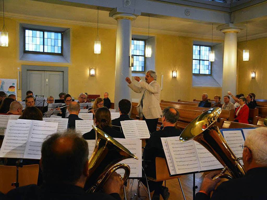 Stadtmusik Lörrach in der Lörracher Stadtkirche Stadtmusik Lörrach in der Lörracher Stadtkirche