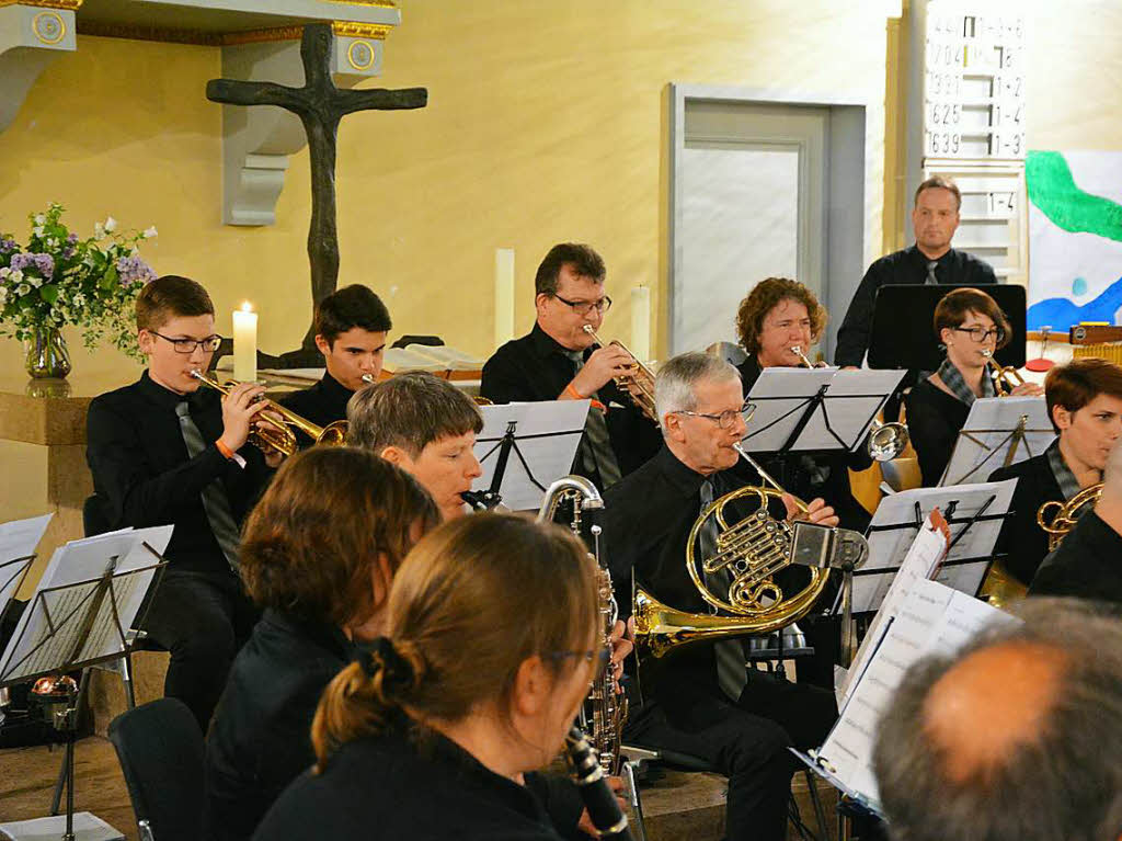 Stadtmusik Lörrach in der Lörracher Stadtkirche Stadtmusik Lörrach in der Lörracher Stadtkirche
