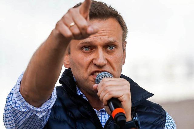 Oppositionsfhrer Nawalny bei Anti-Putin-Protesten festgenommen