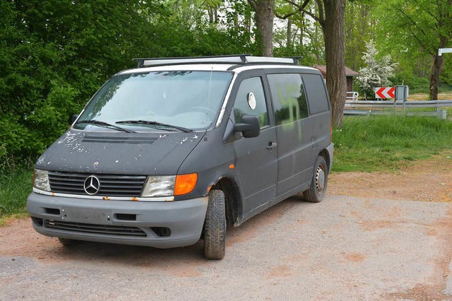 Herrenloses Auto an der Kander  | Foto: Hannes Lauber