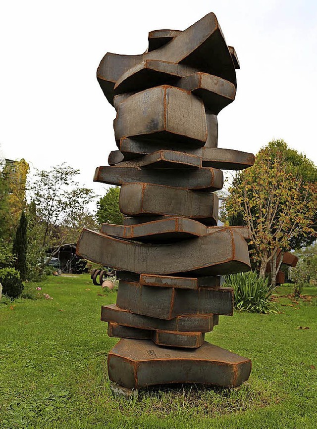Die Skulptur &#8222;Wir sind alle gleich&#8220; von Jrg Bach     | Foto: Stadt Lahr