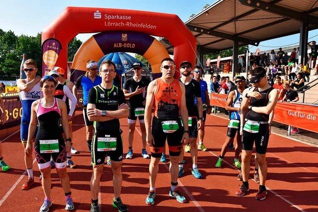 Triathleten machen Rheinfelden zum Sportplatz