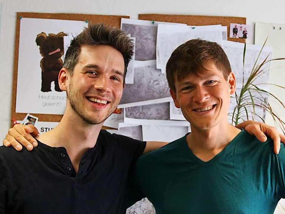 Die Gründer Michael Seifert (links) und Paul von Poellnitz.  | Foto: Felix Klingel