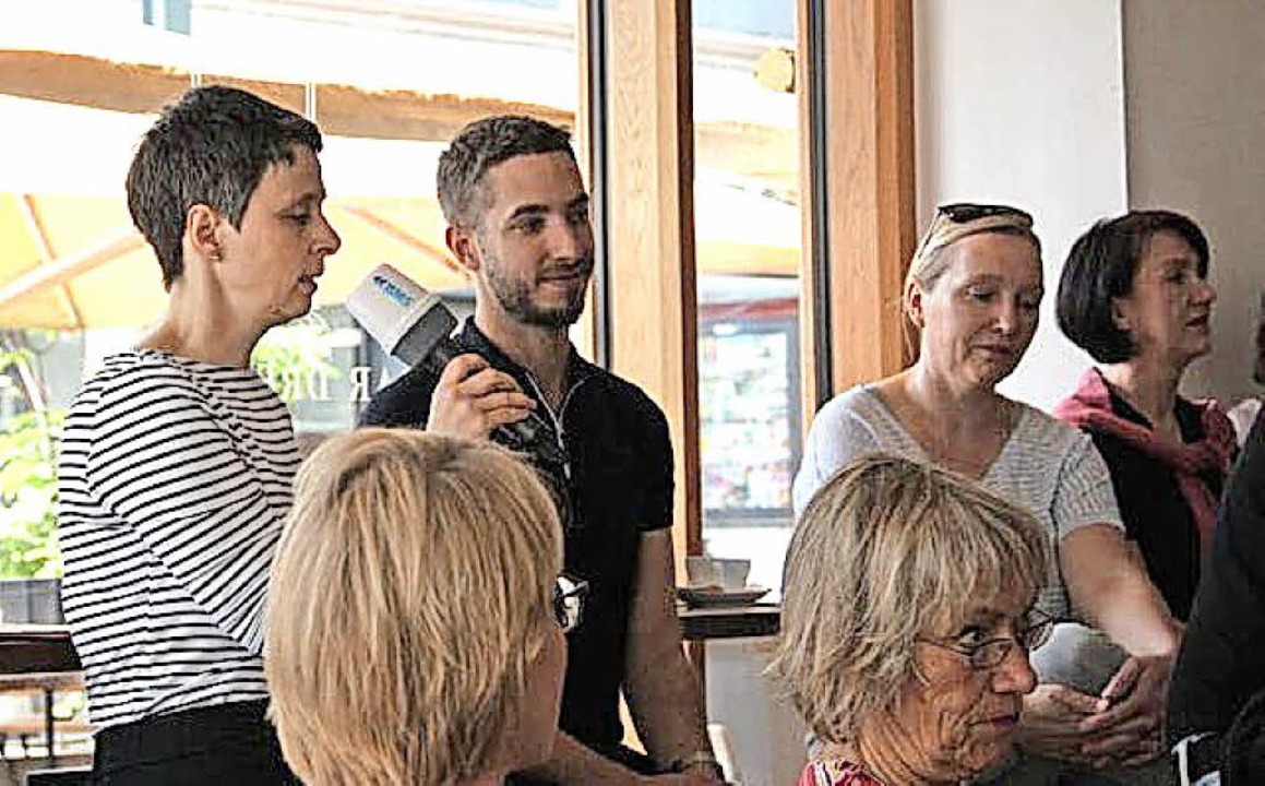 Noam Brusilovsky stellte &#8222;We lov...udia Gabler moderierte den Vormittag.   | Foto: Daniela Gschweng