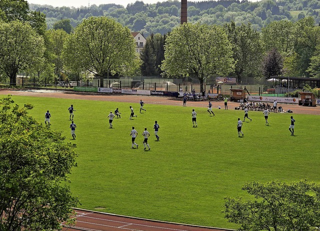 Der FC Wehr muss whrend der Sanierung...attstadions im Sommer  improvisieren.   | Foto: Jrn Kerckhoff