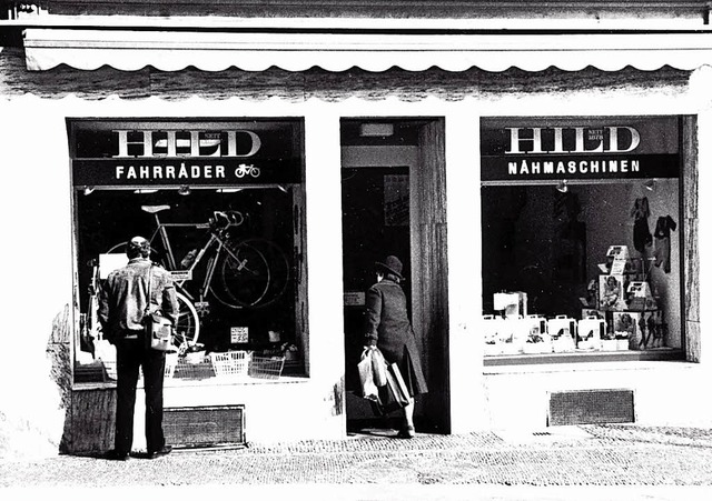 Der Stammsitz der Firma Hild in der Sa...rg, aufgenommen in den 1960er Jahren.   | Foto: hild