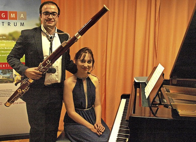Fagottist Francisco Bautista Ortega Ar...oli und wundervoll verwobenem Duospiel  | Foto: Karin Stckl-Steinebrunner