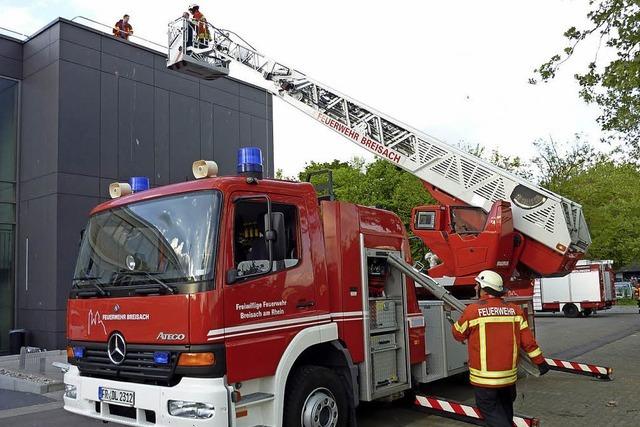 Groaufgebot mit mehreren Lschzgen