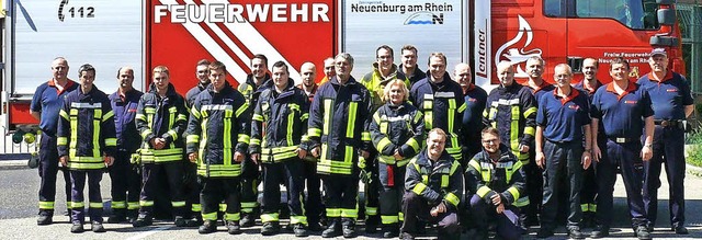 Feuerwehren aus dem Landkreis schickte...wuchskrfte zum Maschinistenlehrgang.   | Foto: Andreas Grozinger