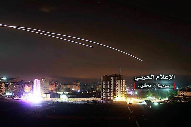 Nach Attacke auf Golan: Israel greift iranische Ziele in Syrien an