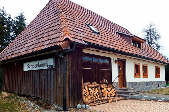 Zum Hogschrer Sachsenhusle gehrt di...m Wald ein bescheidenes  Leben fhrte.  | Foto: Wolfgang Adam