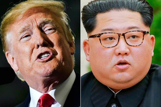 Treffen von Donald Trump und Kim Jong Un am 12. Juni in Singapur geplant