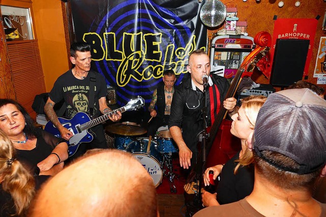Blue Rockin&#8217; brachten das &#8222...iel Platz, sorgten aber fr viel Spa.  | Foto: Peter Gerigk