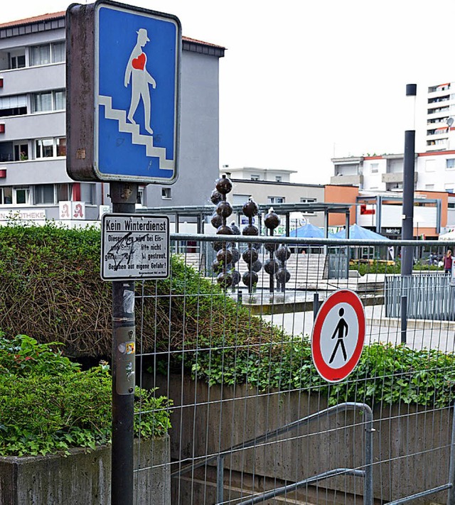 Die Unterfhrung am Berliner Platz hat ausgedient.   | Foto: Lauber