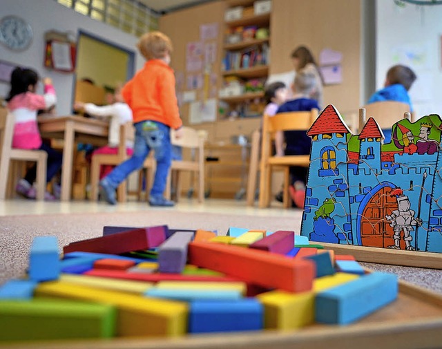 Murg fehlen im kommenden Kindergartenj...halb kommen  Tagesmtter zum Einsatz.   | Foto: Symbolfoto: Monika Skolimowska (dpa)