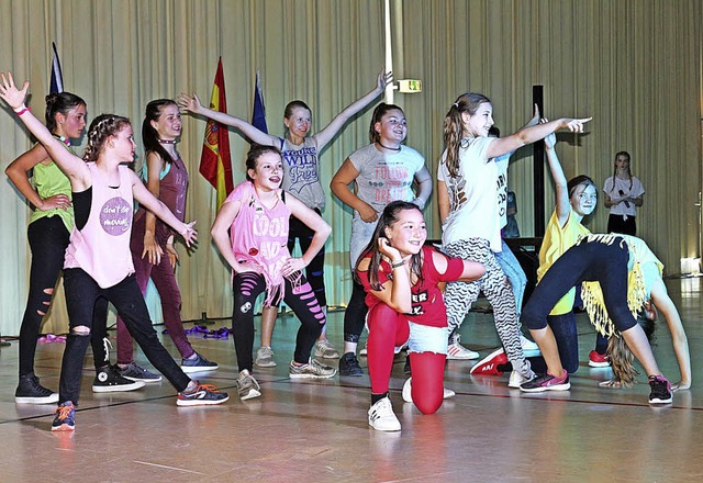 Die &#8222;Dance Delicious Young Teens&#8220; aus Denzlingen.   | Foto: Karin Heiss