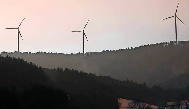 Manchen ein Dorn im Auge: die Windrder im Brgerwindpark Sdliche Ortenau  | Foto: Susanne Gilg