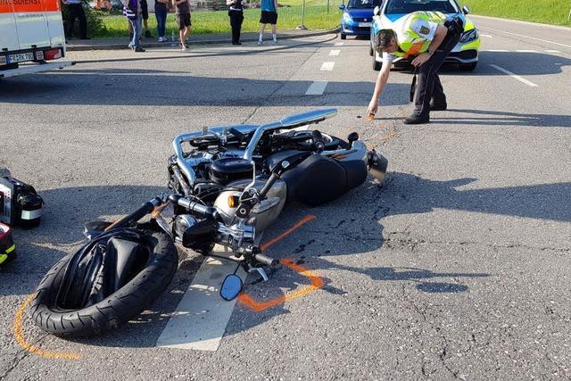 Motorradfahrerin kommt bei Unfall in Unadingen ums Leben