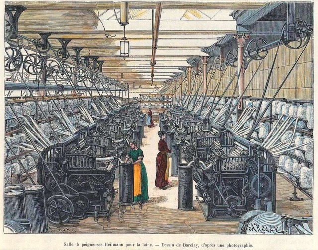 In den Jahrhunderten zuvor stand die Textilindustrie im Mittelpunkt.  | Foto: zVg Dreilndermuseum