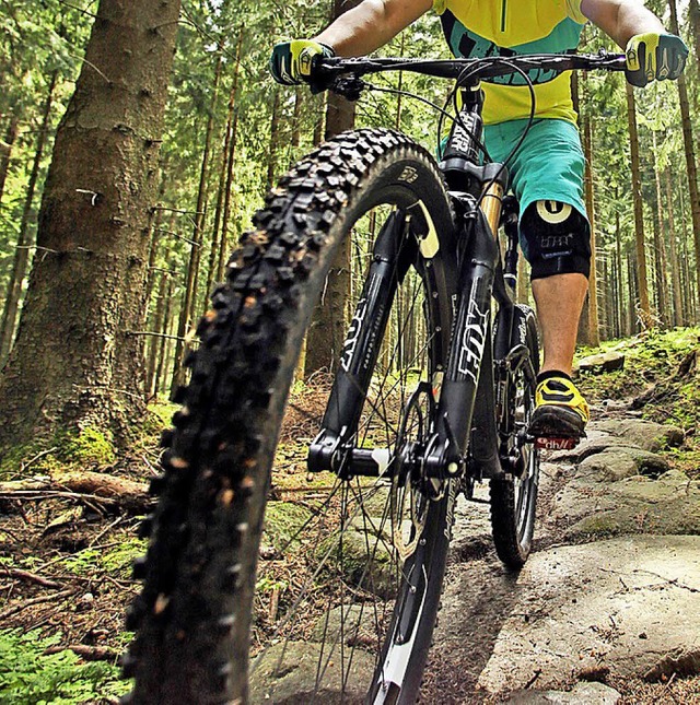 Das  Mountainbike richtig beherrschen ist Ziel des Feriencamps der TG Altdorf.  | Foto: dpa
