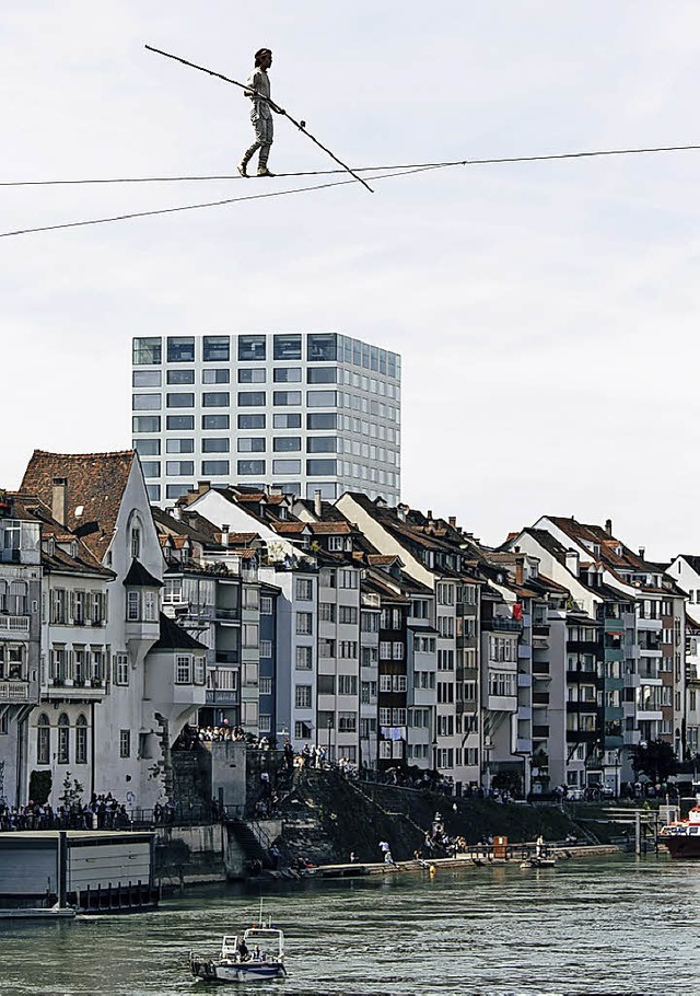 Laurence Tremblay-Vu hoch berm  Rhein   | Foto: Pablo Wnsch Blanco