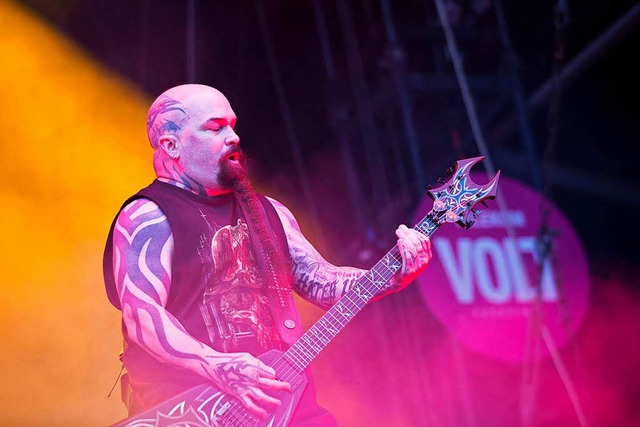 Slayer-Gitarrist Kerry King.  | Foto: dpa