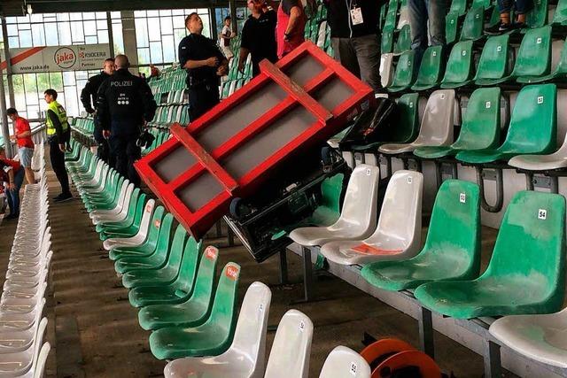 Vorfall im Schwarzwaldstadion htte bse enden knnen