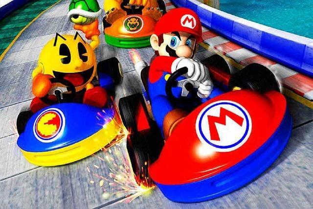 Am Dienstag findet in der Mensa Rempartstrae ein Mario-Kart Tunier statt