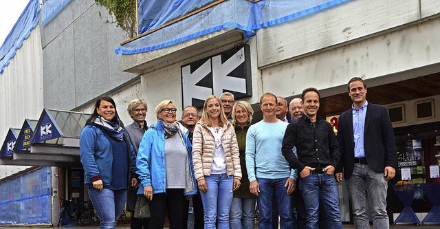 Der Klotz muss weg &#8211; darin sind ...des ehemaligen Kaufhaus Krauss einig.   | Foto: Gerhard Walser