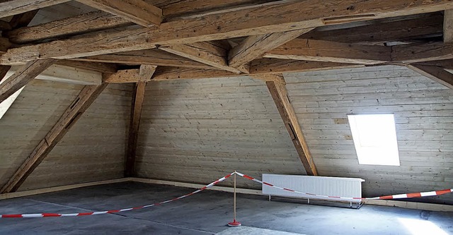 Mit Restmitteln aus dem Frdertopf des... Weisweiler Rathaus ausgebaut werden.   | Foto: I. Hge