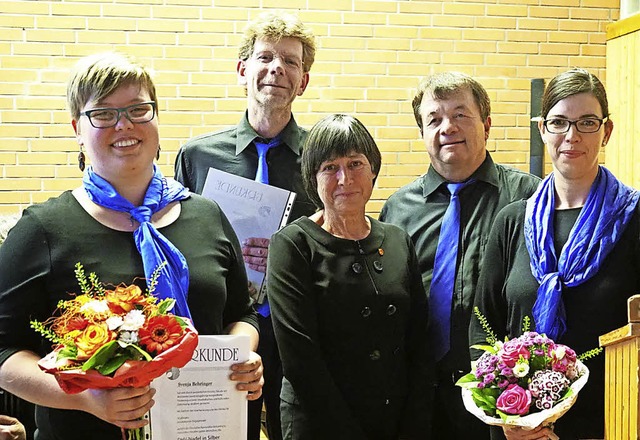 Svenja Behringer, Markus Gntert, Char... Gnter Fader, Simone Kern (von links)  | Foto: Jutta Geiger