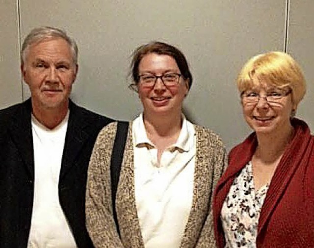 Hans-Dieter Krnke (Kassenwart), Ellen...ybilla Lehl (Vorsitzende, von links)   | Foto: privat