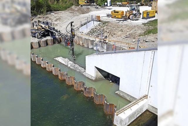 Fischpass am Mhlinwehr ist bald fertig