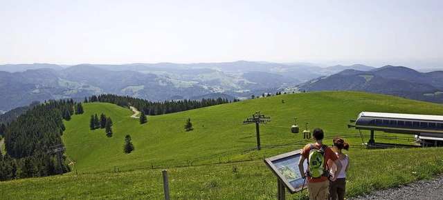 Einmalige Ausblicke erleben die Teilnehmer des Wander-Openings  | Foto:  Schwarzwaldregion Belchen/Ulrike Klumpp