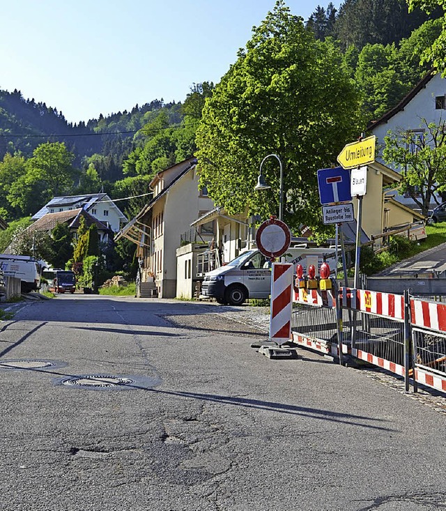 Die Absenkungen sollen bald  Vergangenheit sein.   | Foto: berger