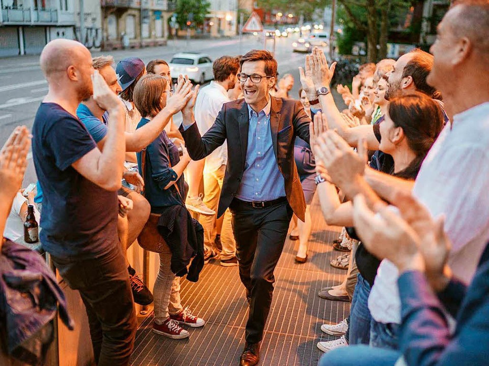 &#8222;Ich kann das Bild  nicht so gen...Fu von Martin Horn abgeschnitten ist.  | Foto: Fionn Groe
