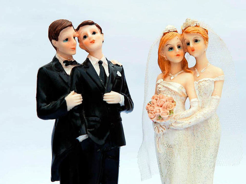 Seit 2017 gilt in Deutschland Ehe für alle.  | Foto: dpa