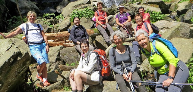 <BZ-FotoAnlauf>Der Zweitlersteig </BZ... den Frauen des Alpenvereins viel ab.   | Foto: Alpenverein