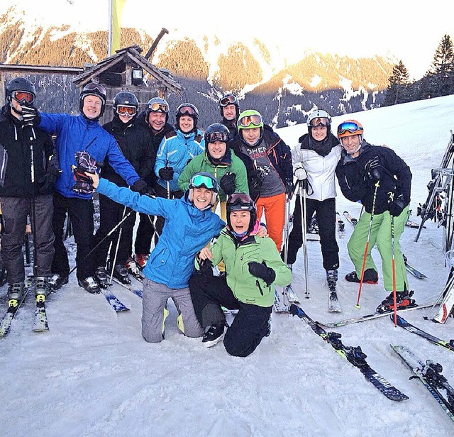 Nicht nur im Schnee, hier ein Foto aus...20; Spa, auch auf Rdern geht es ab.   | Foto: Verein