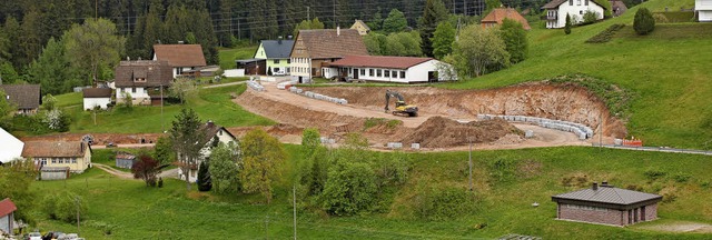 Eigentlich sollte der Bauabschnitt in ...in Fortschritt ist nicht zu erkennen.   | Foto: Gert Brichta