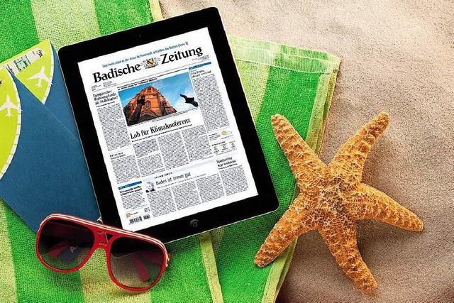 So können BZ-Abonnenten die digitale BZ gratis im Urlaub lesen