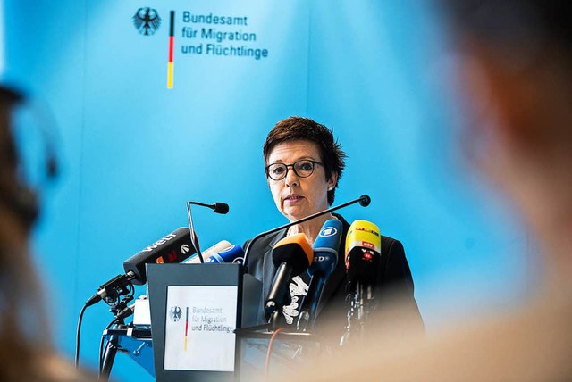 Jutta Cordt, Prsidentin des Bundesamts fr Migration und Flchtlinge (Bamf)  | Foto: dpa