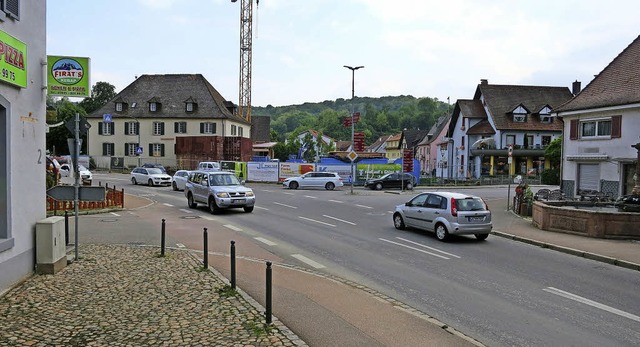 Plne fr Kreisverkwehr Ortskern Schliengen  | Foto: Michael Behrendt