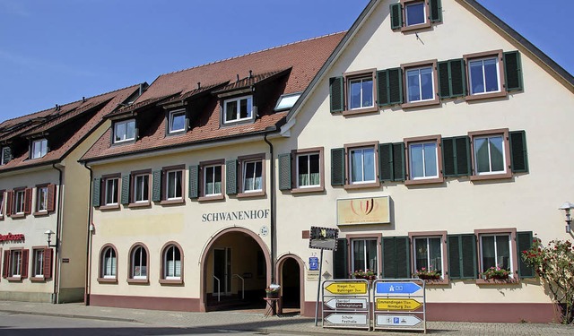 Der markante Schwanenhof soll in Eichstetten noch strker verankert werden.   | Foto: Mario Schneberg