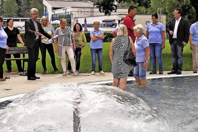 Wehrer Parkbad glnzt mit neuem Eingangsbereich