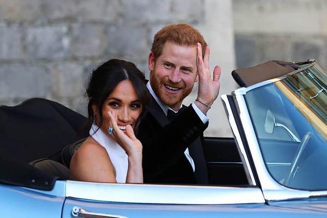 Prinz Harry und Meghan feiern Hochzeitsparty im kleineren Kreis