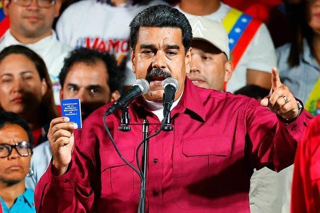 Venezuela: Wahlamt erklrt Maduro zum Sieger