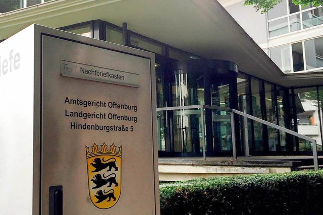 Am Landgericht Offenburg wurde der Fal... Armbrustschtzen aus Lahr verhandelt.  | Foto: dpa