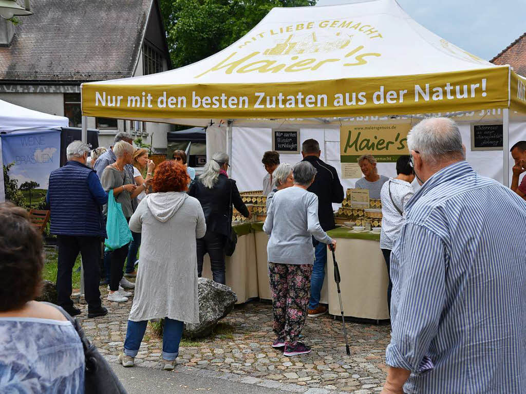 Impressionen von der ersten Kulinaria auf Schloss Beuggen.